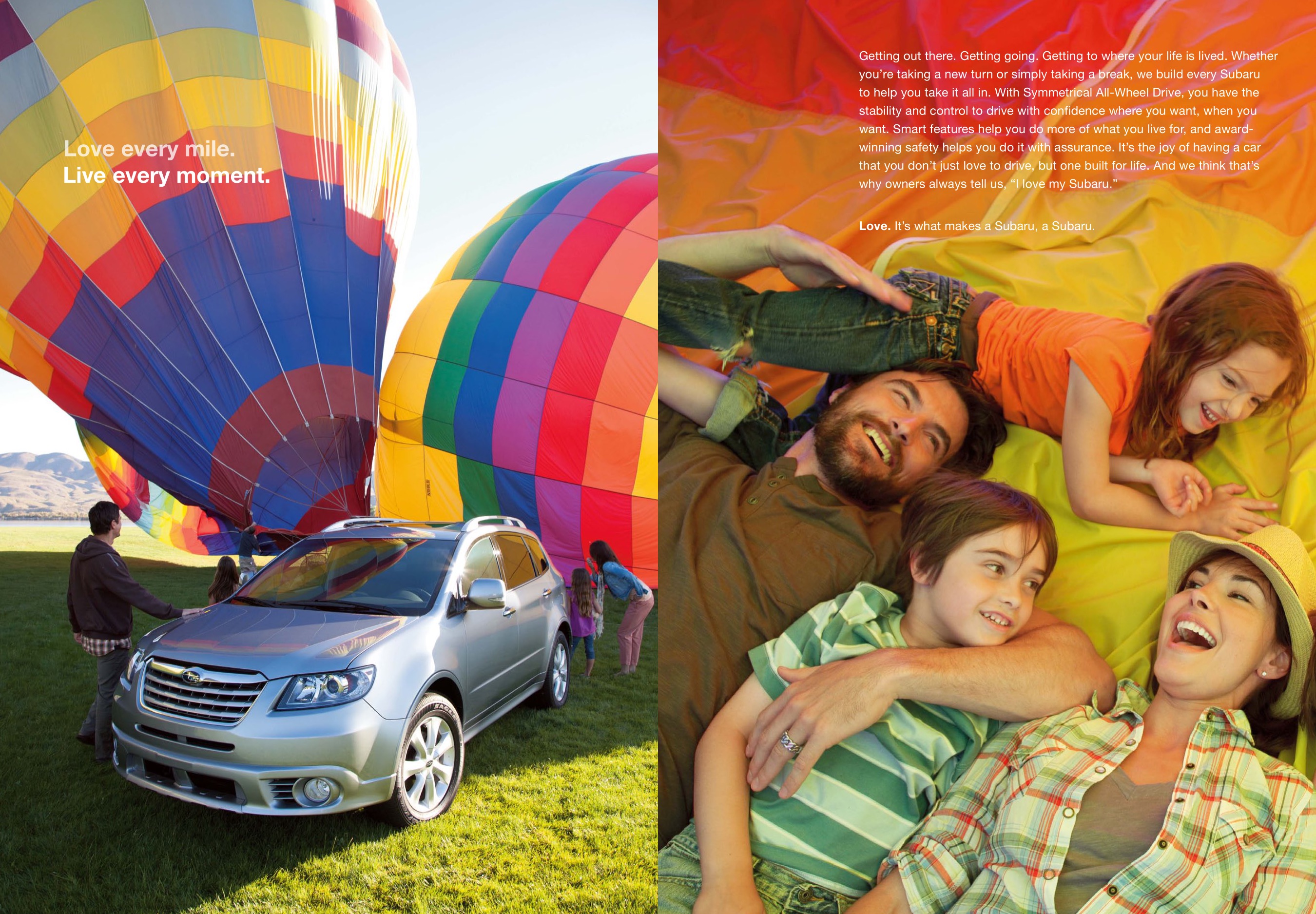 2011 Subaru Tribeca Brochure Page 13